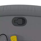 vidaXL Fauteuil inclinable de massage et releveur électrique en similicuir gris avec inclinaison manuelle – Siège confortable pour personnes âgées pour salon