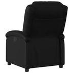 vidaXL Fauteuil de massage inclinable Similicuir noir, métal, contreplaqué, individuel