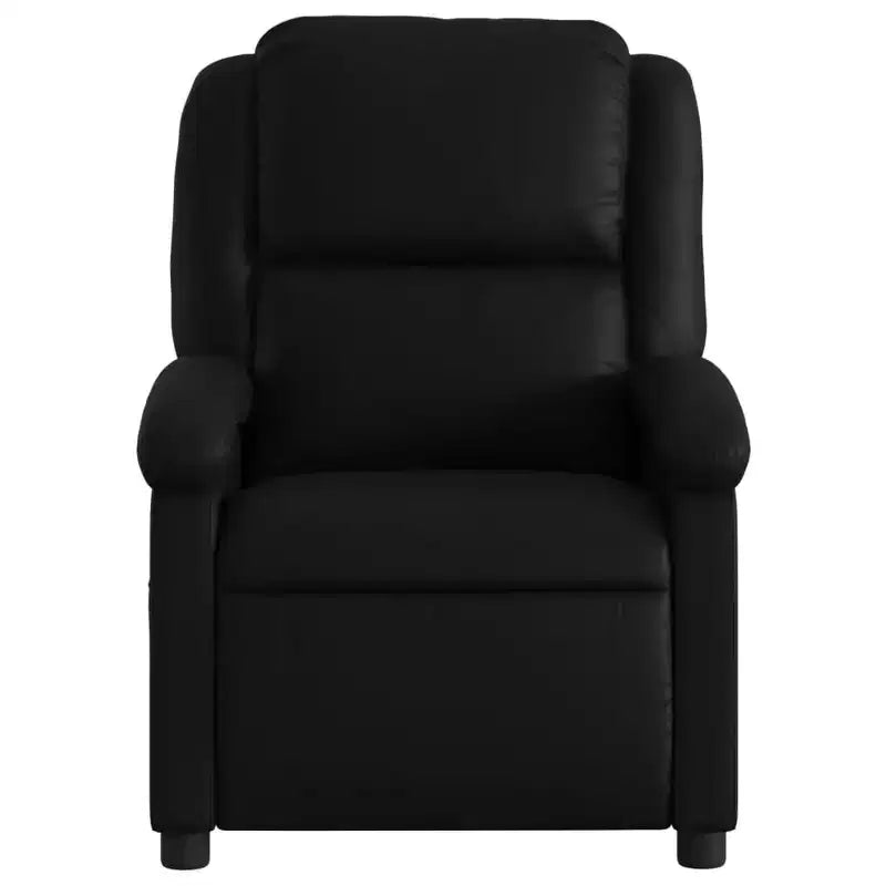 vidaXL Fauteuil de massage inclinable Similicuir noir, métal, contreplaqué, individuel
