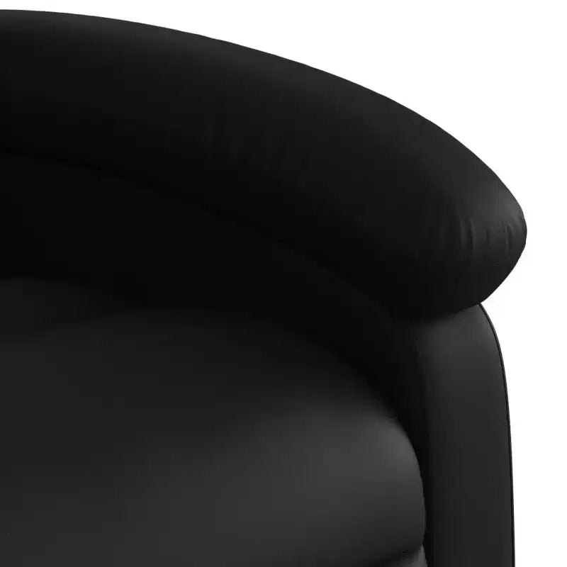 vidaXL Fauteuil de massage inclinable Similicuir noir, métal, contreplaqué, individuel