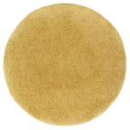 Ottoman Dreid Round Top - OTT1305 - Moutarde - Safavieh