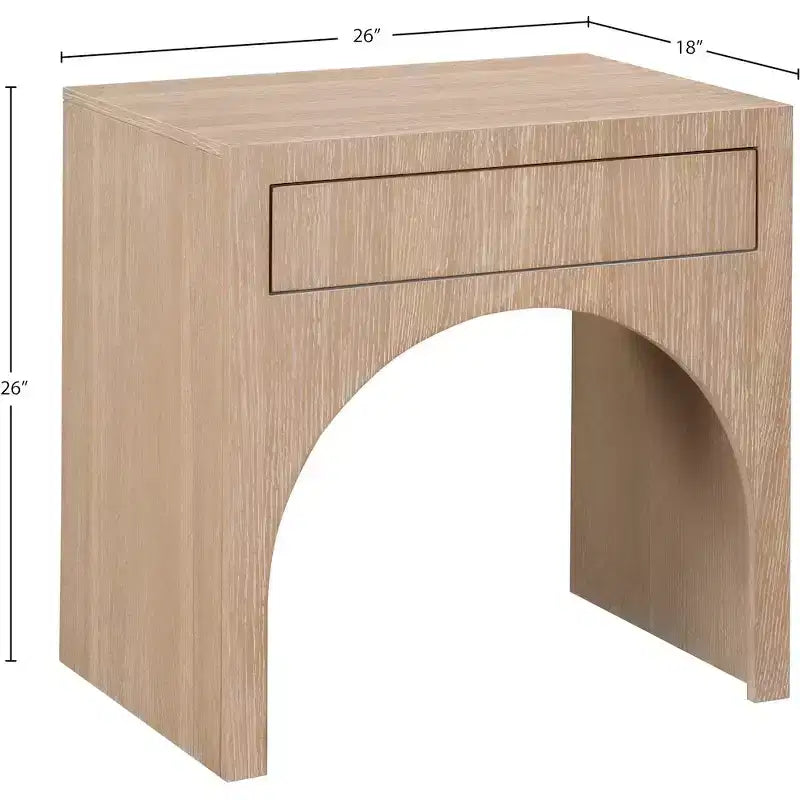 Meridian Furniture, Table de nuit August