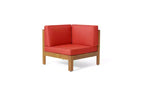 Christopher Knight Home Daniel, ensemble de 5 meubles d'extérieur modulaires en bois d'acacia avec coussins résistants à l'eau