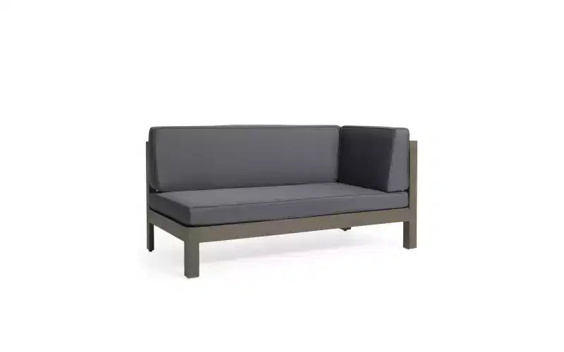 Christopher Knight Home Daniel, ensemble de 5 meubles d'extérieur modulaires en bois d'acacia avec coussins résistants à l'eau