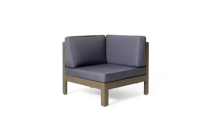 Christopher Knight Home Daniel, ensemble de 5 meubles d'extérieur modulaires en bois d'acacia avec coussins résistants à l'eau