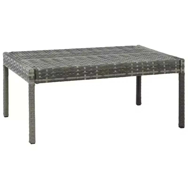 vidaXL Garden Sofa Grey, Dark Grey
