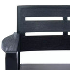 vidaXL Patio Lounge Set Set of 4 Anthracite Plastic Medium Lightweight