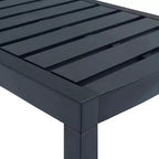 vidaXL Patio Lounge Set Set of 4 Anthracite Plastic Medium Lightweight