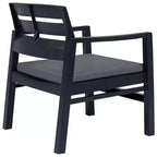 vidaXL Patio Lounge Set Set of 4 Anthracite Plastic Medium Lightweight