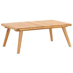 vidaXL Garden Sofa Set Natural, dark gray, white