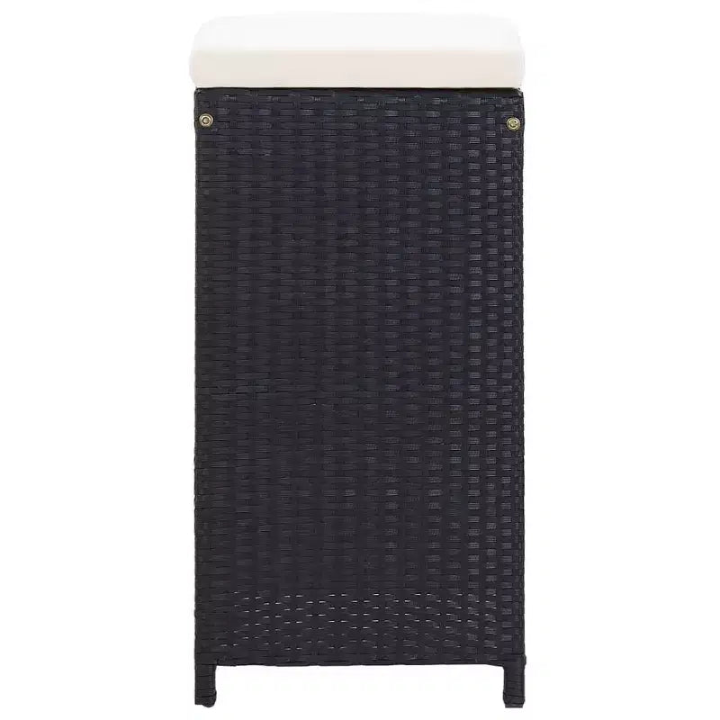 vidaXL Garden Bar Set Black