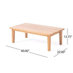Christopher Knight Home Velthur Outdoor Wicker and Acacia Wood 4 Seater Chat Set