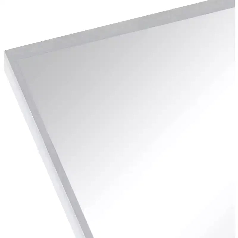 Silver Arched Bathroom Wall Mirror  Metal Frame