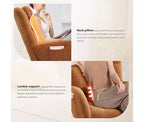 TROPOW Fauteuil à Bascule pour Enfant, Fauteuil à Bascule Rembourré avec Dossier Haut, Chaise Longue d'Appoint Moderne pour Salon, Chambre à Coucher