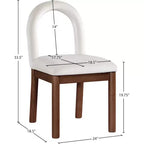 Meridian Furniture,Conrad Velvet Dining Chair