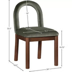 Meridian Furniture,Conrad Velvet Dining Chair