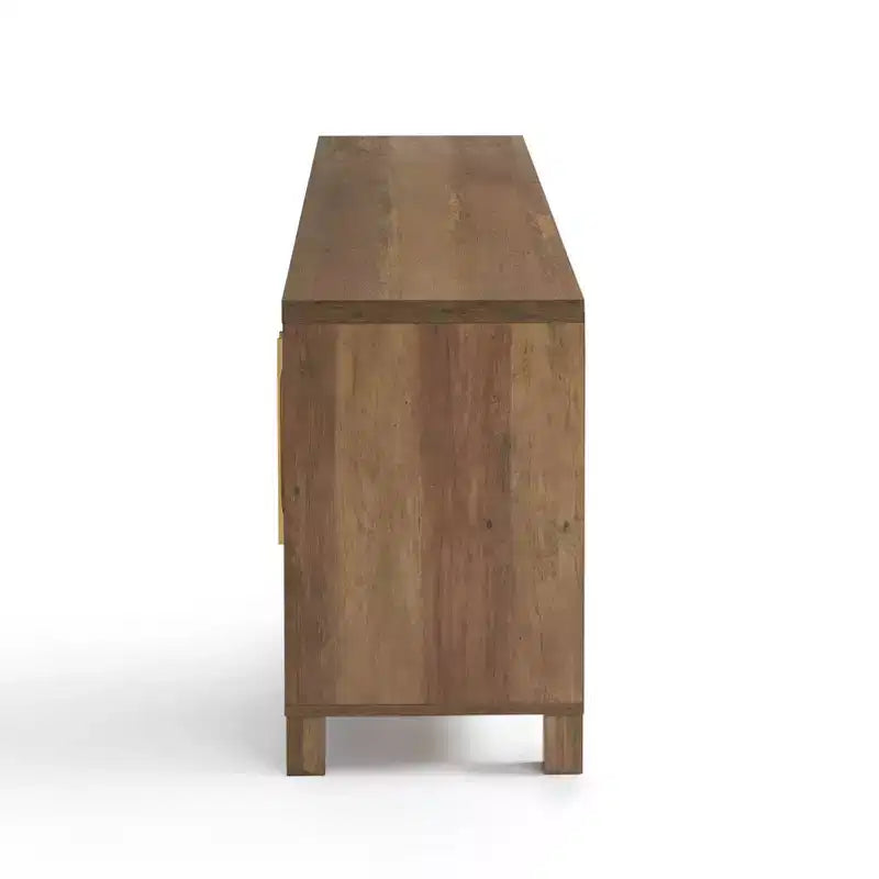 Meuble TV Probe Hues de 176,5 cm de large pour téléviseurs de 198 cm avec rangement