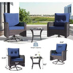ALAULM Patio Furniture Sets 11 Pieces