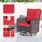 ALAULM Patio Furniture Sets 11 Pieces