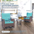 ALAULM Patio Furniture Sets 11 Pieces