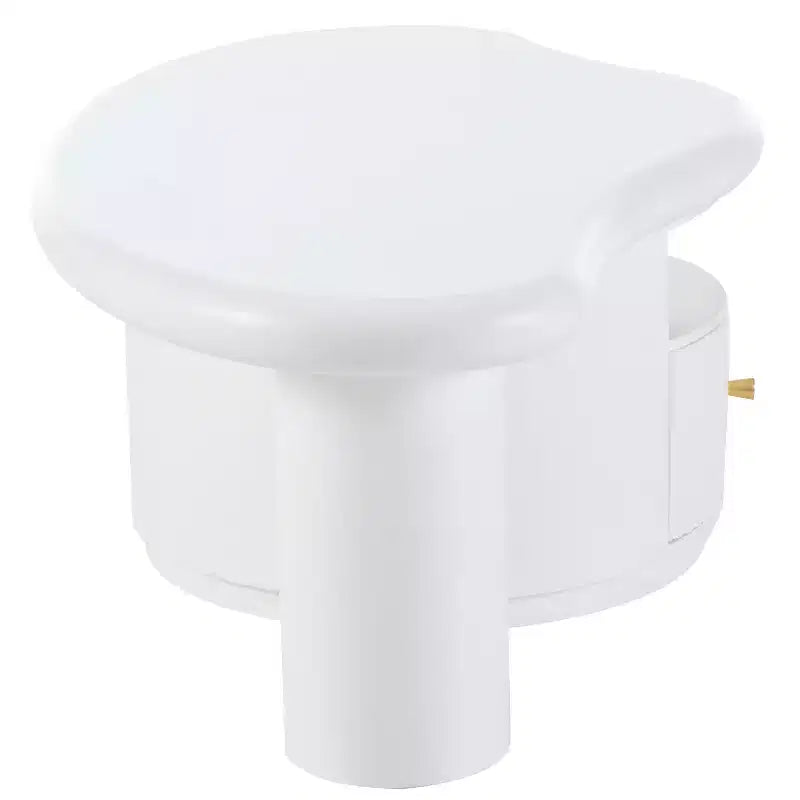 Okak – Ensemble de 3 tables basses modernes Nuage, Table centrale de forme irrégulière avec 2 tiroirs et 2 petits tabourets, Duo de salon coordonné