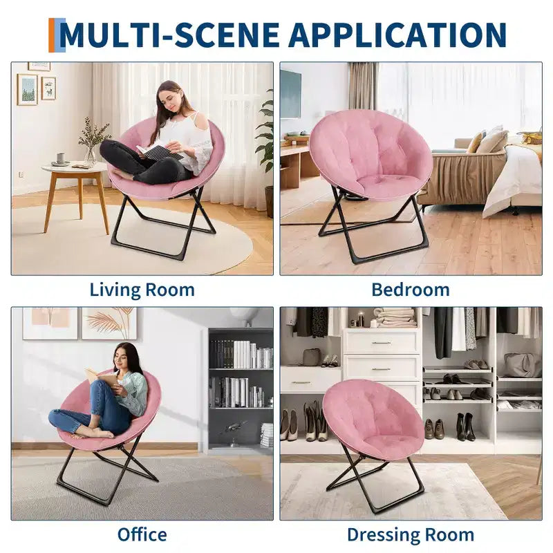 Iron Cotton Indoor Flower Chair - Indoor Chair, Living Room Chair, Modern Indoor Chair