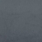 vidaXL Canapé modulable avec coussins - Velours gris foncé, 200x100 cm, Cadre en métal durable pour Salon/Chambre