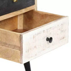 vidaXL Meuble TV en bois de manguier massif naturel Meuble TV standard