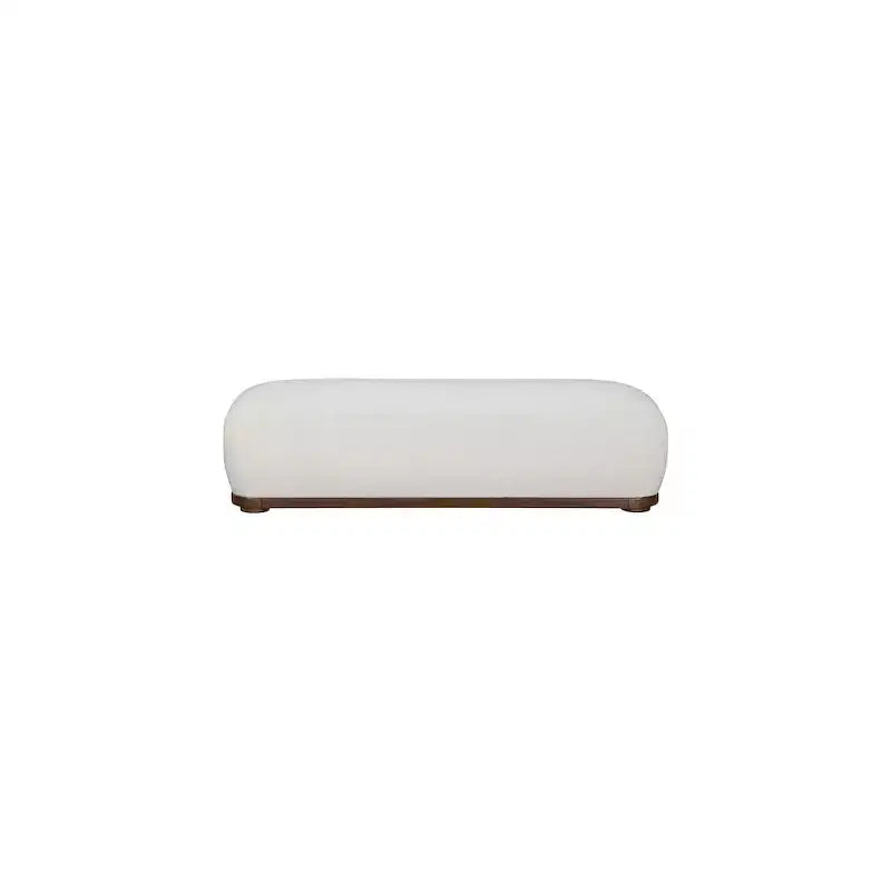 Meridian Furniture,Calum Chenille Fabric Bench