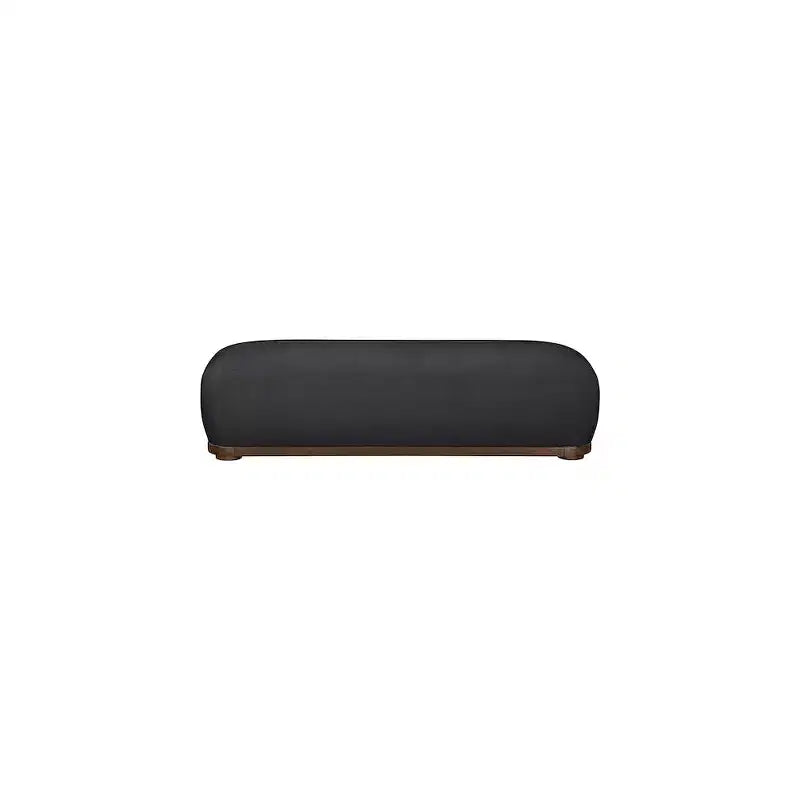 Meridian Furniture,Calum Chenille Fabric Bench