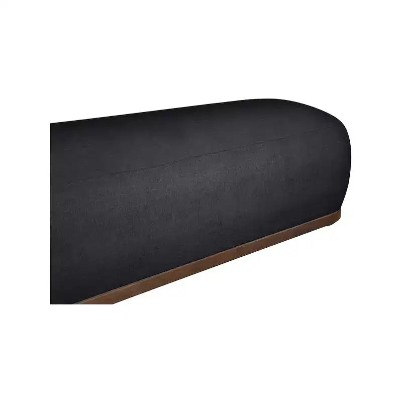 Meridian Furniture,Calum Chenille Fabric Bench