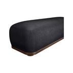 Meridian Furniture,Calum Chenille Fabric Bench
