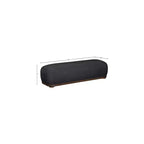 Meridian Furniture,Calum Chenille Fabric Bench