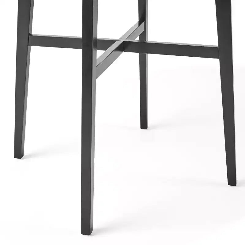 Okak Modern Dining Table with Rubberwood Legs Kitchen Table Bar Height Dining Table for Dining Room