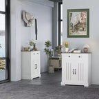 Kitchen Storage Cabinet,Modern Buffet Cabinet with Storage, Coffee Bar with 2 Drawers and 2 Doors,Floor Sideboard Buffet for Living Room, Dining Room