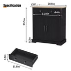 Kitchen Storage Cabinet,Modern Buffet Cabinet with Storage, Coffee Bar with 2 Drawers and 2 Doors,Floor Sideboard Buffet for Living Room, Dining Room