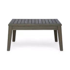 Christopher Knight Home Caelis Rustic 6 Piece Patio Acacia Wood Slatted Seating Set with Cushions