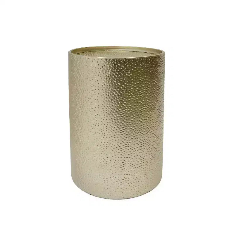 Table d'appoint ronde moderne en fer martelé Geyer de GDFStudio