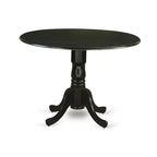 HomeStock Belmont 3-Piece Kitchen Table Set, Black