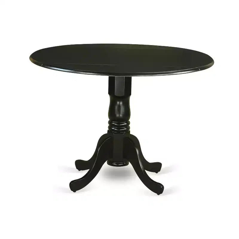 HomeStock Belmont 3-Piece Kitchen Table Set, Black