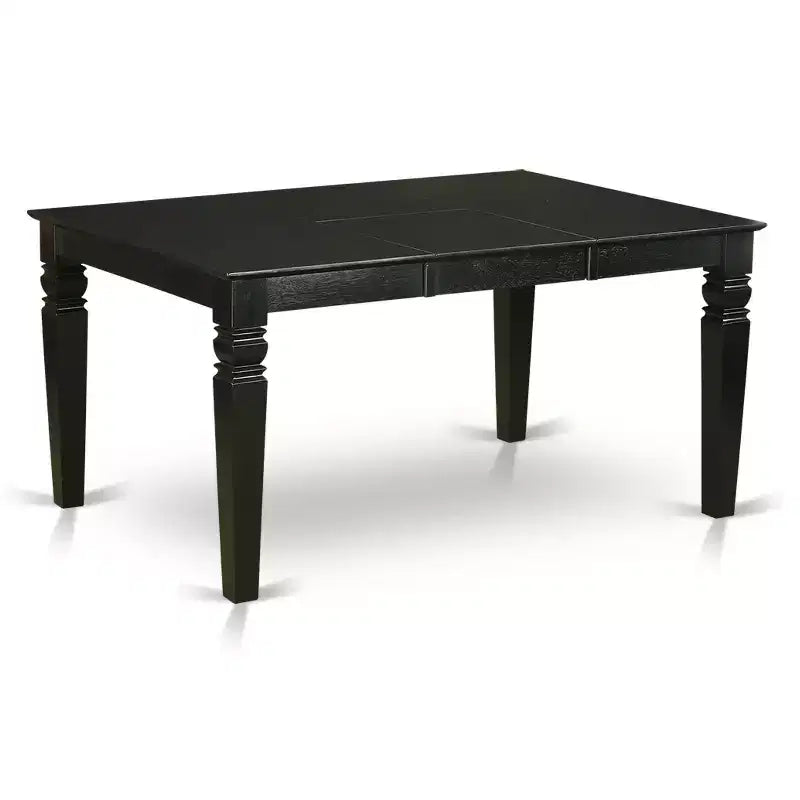 HomeStock Belmont Kitchen Nook Dining Set - Dining Table And Kitchen Chairs, Black