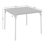 Table de jeu pliante COZONY 38, table de jeu rembourrée en PU avec cadre en acier pour les fêtes et les soirées de jeux