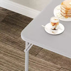 Table de jeu pliante COZONY 38, table de jeu rembourrée en PU avec cadre en acier pour les fêtes et les soirées de jeux