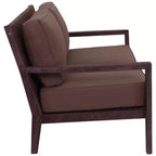 Courtyard Casual Bridgeport II 4 pc Loveseat Group Includes: One Loveseat, One Coffee Table and Two Club Chairs