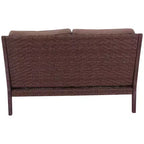 Courtyard Casual Bridgeport II 4 pc Loveseat Group Includes: One Loveseat, One Coffee Table and Two Club Chairs