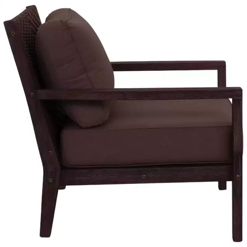Courtyard Casual Bridgeport II 4 pc Loveseat Group Includes: One Loveseat, One Coffee Table and Two Club Chairs