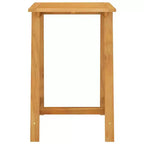 vidaXL Ensemble de bar d'extérieur Bois naturel Bois d'acacia massif Taille unique Durable