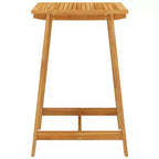 vidaXL Ensemble de bar d'extérieur Bois naturel Bois d'acacia massif Taille unique Durable