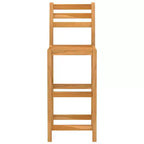 vidaXL Ensemble de bar d'extérieur Bois naturel Bois d'acacia massif Taille unique Durable
