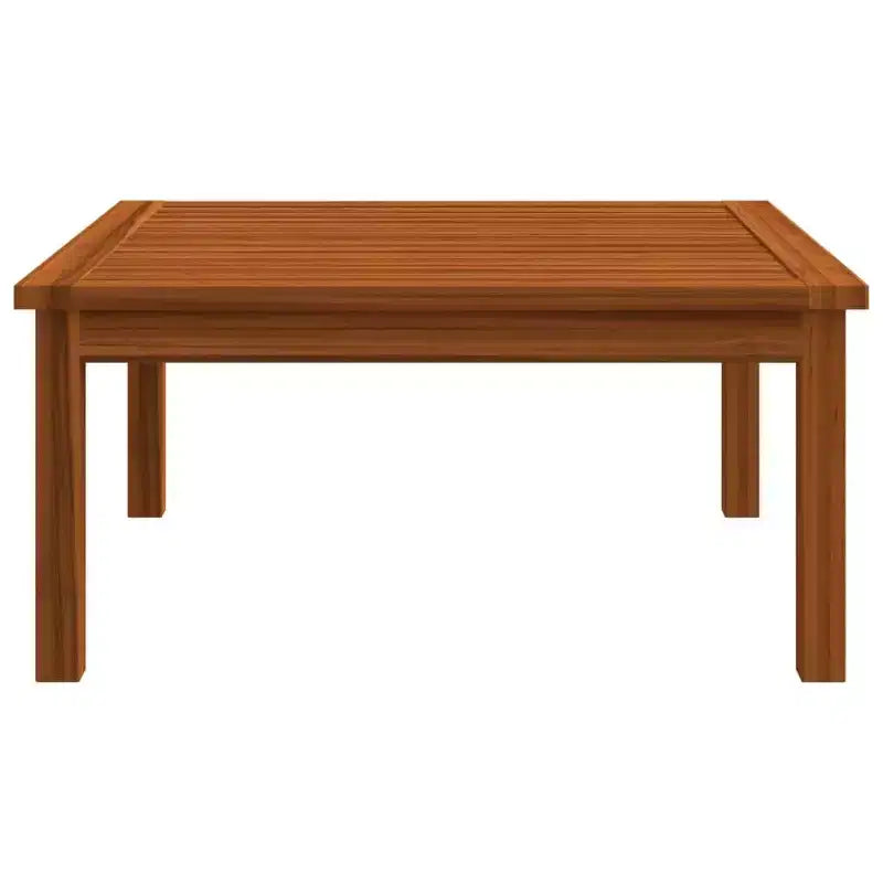 vidaXL Garden Lounge Set Cream, Brown Solid Acacia wood Large Modular